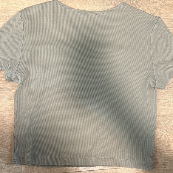 mint green baby tee (full length not cropped) - Picture 2 of 2